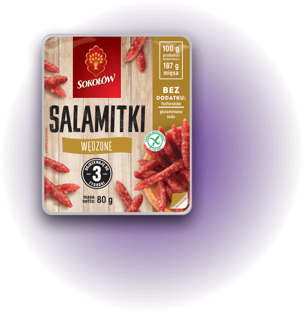 Salamitki wędzone